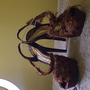 Women 7.5 Heels Brown